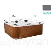 تصویر  وان جکوزی ریتون مدل مارون شش نفره