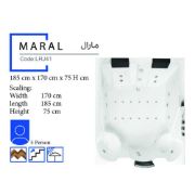 تصویر  وان جکوزی بادیز مدل مارال
